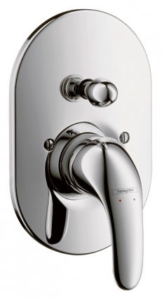Смеситель Hansgrohe Focus E для душа однорычажный, хром