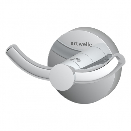 Крючок Artwelle Harmonie HAR 007 хром,  в современном стиле