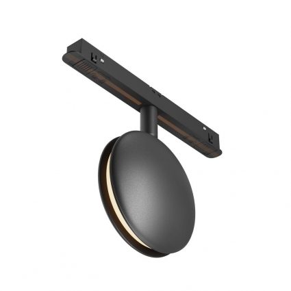 Трековый светодиодный светильник Maytoni Technical Magnetic Exility Outline TR090-4-6W-DS-B в современном стиле, цвет черный