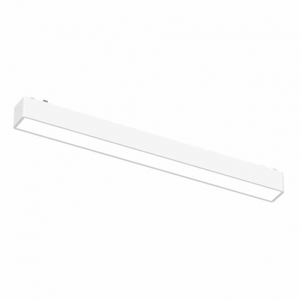 Трековый светодиодный светильник для магнитного шинопровода ST Luce SKYFLAT ST674.536.15 в стиле Хай-тек, цвет белый