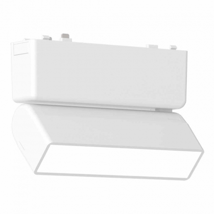 Трековый светодиодный светильник для магнитного шинопровода ST Luce SKYFLAT ST676.536.05 в стиле Хай-тек, цвет белый