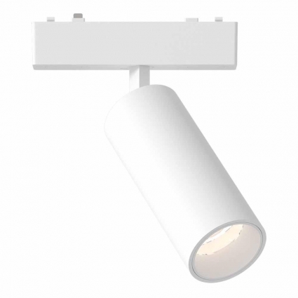 Трековый светодиодный светильник для магнитного шинопровода ST Luce SKYFLAT ST677.546.09 в стиле Хай-тек, цвет белый