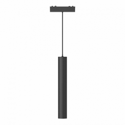 Трековый светодиодный светильник для магнитного шинопровода ST Luce SKYFLAT ST680.443.07 в стиле Хай-тек, цвет черный