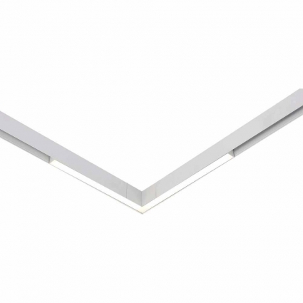 Трековый светодиодный светильник для магнитного шинопровода ST Luce SKYLINE 48 ST800.509.20 в стиле Хай-тек, цвет белый