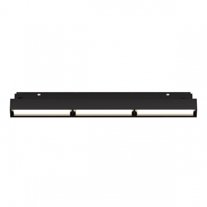 Трековый светодиодный светильник Maytoni Technical Magnetic Exility Parete TR106-4-18W-DS-B в современном стиле, цвет черный