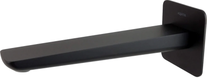 Излив Акватек Вега AQ1041MB для ванны, черный матовый