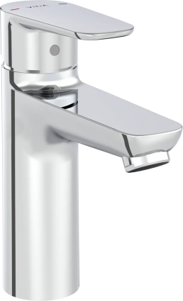 Смеситель для раковины VitrA Flow Soft A43009EXP хром однорычажный, длина излива 11 см