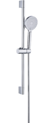 Душевой гарнитур STWORKI Вестфолл WH627-C хром штанга 70.5 см, шланг пластиковый 150 см