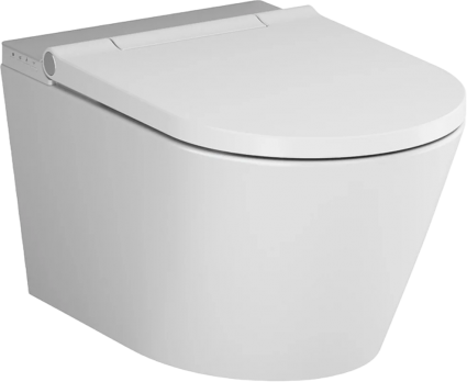 Унитаз подвесной Am.Pm Inspire CCC501700SC безободковый с биде, белый, 37x57 см