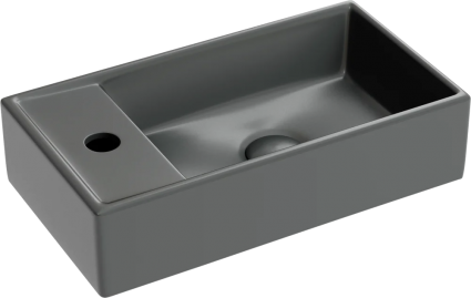 Рукомойник Ceramica Nova Element CN6051RMDH темный антрацит матовый