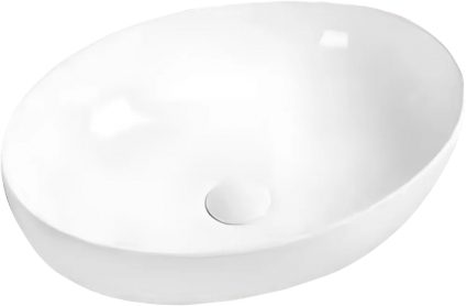 Раковина Orange B05-520W, 52 см белый глянец