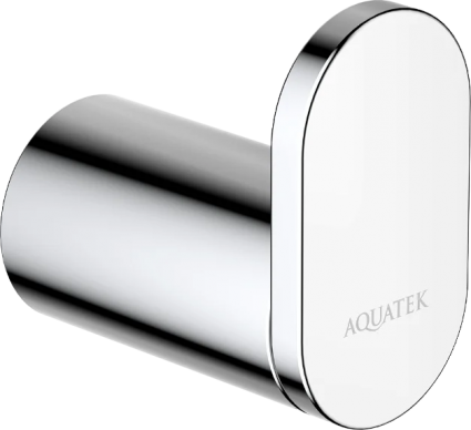 Крючок Акватек Лира AQ4425CR хром в современном стиле