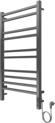Полотенцесушитель электрический Акватек Альтаир П10 50x90 хром лесенка