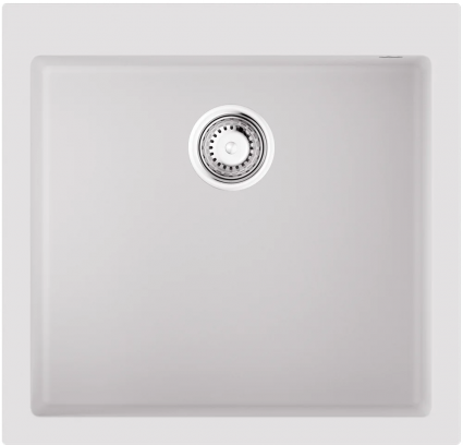 Мойка кухонная Omoikiri Bosen 57A-WH белая матовая, прямоугольная, 57x50 см