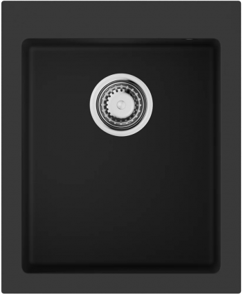Мойка кухонная Omoikiri Bosen 41A-GB графит матовая, прямоугольная, 41x50 см