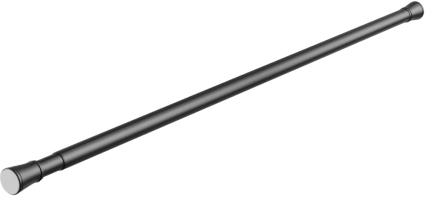 Телескопический карниз Fora FOR-ROD-220IBK 220 см, черный в современном стиле