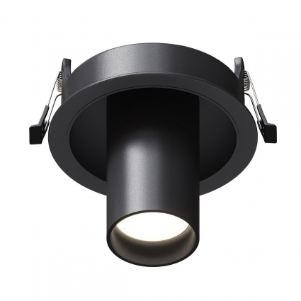 Встраиваемый спот Maytoni Technical Focus S C048CL-01-GU10-B в стиле модерн, цвет черный