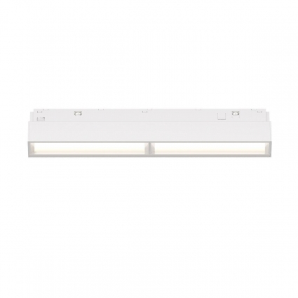 Трековый светодиодный светильник Maytoni Technical Magnetic Exility Parete TR106-4-12W-DS-W в современном стиле, цвет белый