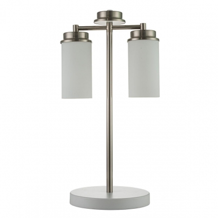 Настольная лампа Escada Legacy 2119/2 Chrome в стиле модерн, цвет матовый