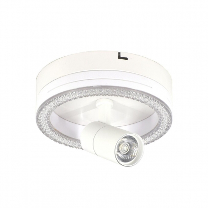 Потолочный светодиодный светильник Escada 20044SMA/01LED WH в стиле модерн, цвет белый