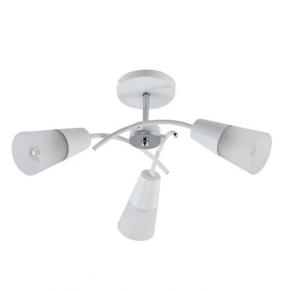 Потолочная люстра Escada Calla 1109/3P White цвет белый, мощность 120 Вт