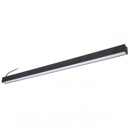 Линейный светодиодный светильник Uniel ULO-K10D 52W/4000K/L125 IP65 Black UL-00012024 в современном стиле