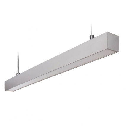Линейный светодиодный светильник Uniel ULO-K10D 52W/4000K/L125 IP65 Silver UL-00012023 в современном стиле