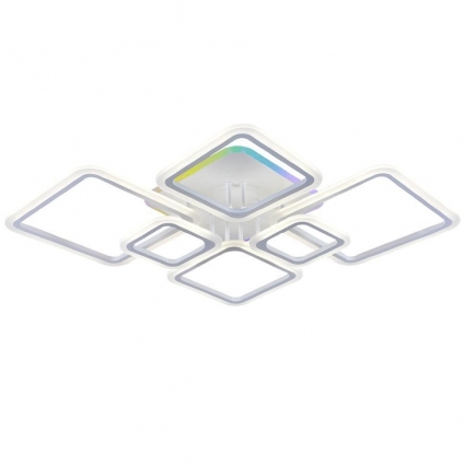 Потолочная светодиодная люстра Seven Fires Makena SF5009/7C-WT-RGB в стиле Хай-тек, цвет белый