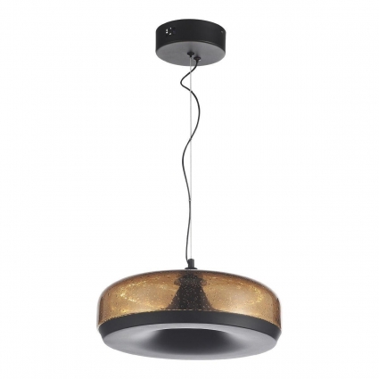 Подвесной светодиодный светильник ST Luce Ripple SL6014.603.01 в стиле модерн, цвет черный