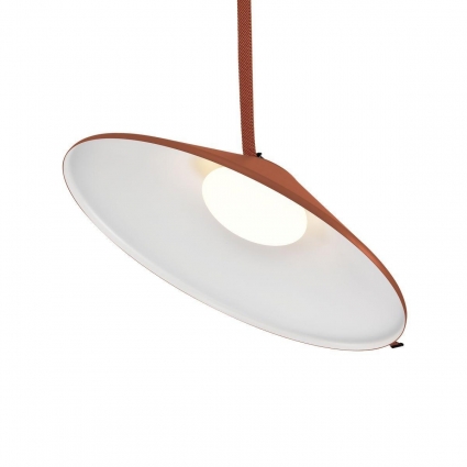 Трековый светодиодный светильник Lightstar Nove 208412 в современном стиле, цвет красный