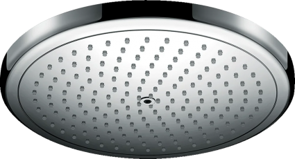 Верхний душ Hansgrohe Croma 280 1jet 26220000 хром штанга 5.9 см, размер 21.7 см