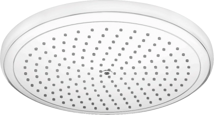 Верхний душ Hansgrohe Croma 280 1jet 26220700 матовый белый штанга 5.9 см, размер 21.7 см