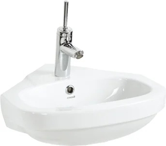 Раковина Creavit Corner VT145 цвет белый