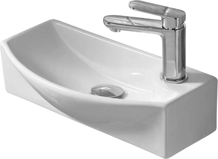 Рукомойник Weltwasser WW Aisbach 7946 GL-WT R глянцевый белый