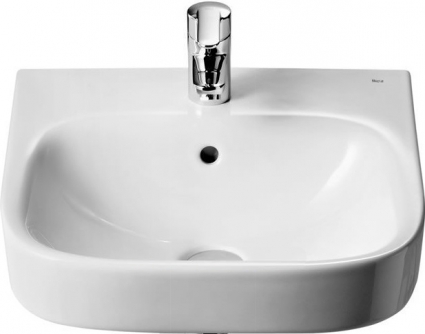 Рукомойник Roca Debba 40x32 цвет белый, полукруглая, с переливом