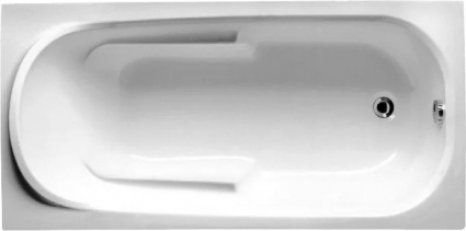 Акриловая ванна Riho Columbia B003001005 без опоры 175x80 см прямоугольная, пристенная