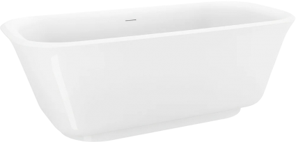 Акриловая ванна BelBagno Due BB702 170x80 см, отдельностоящая, со сливом-переливом, с донным клапаном, прямоугольная, объем 319 л.