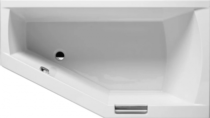 Акриловая ванна Riho Geta B030001005 L без опоры 160x90 см, угловая, асимметричная, пристенная, объем 300 л.