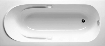 Акриловая ванна Riho Future B074001005 без опоры 180x80 см прямоугольная, пристенная