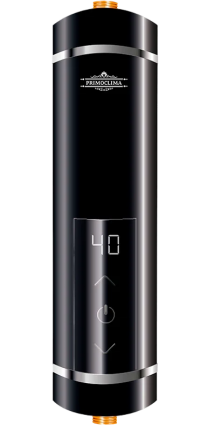 Проточный водонагреватель PrimoClima Iq PC IQ 5.5 (B) электрический, черный, ТЭН, с защитой от перегрева