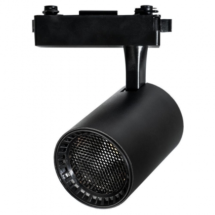 Трековый светодиодный светильник Jazzway PTR 1335 5022072 в современном стиле, цвет черный