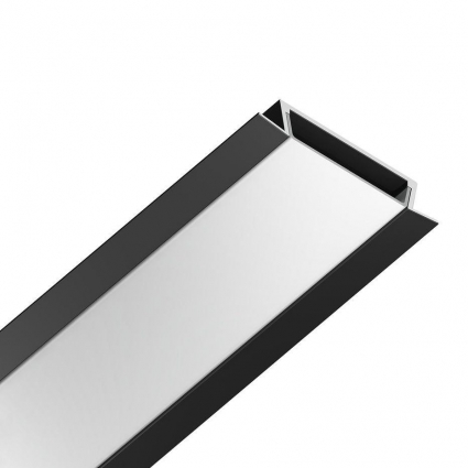 Ambrella light Встраиваемый профиль с рассеивателем Ambrella Illumination GP1100BK, цвет черный