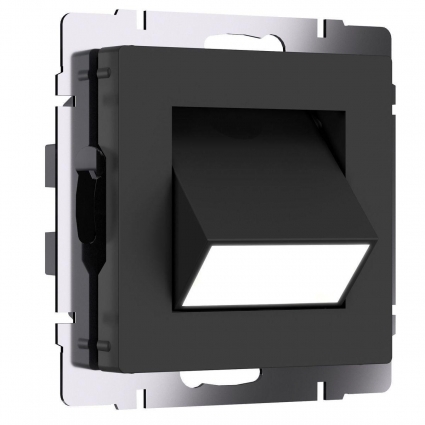 Встраиваемая LED подсветка Werkel Turn черный матовый W1154708 4690389199189 в современном стиле, цвет черный