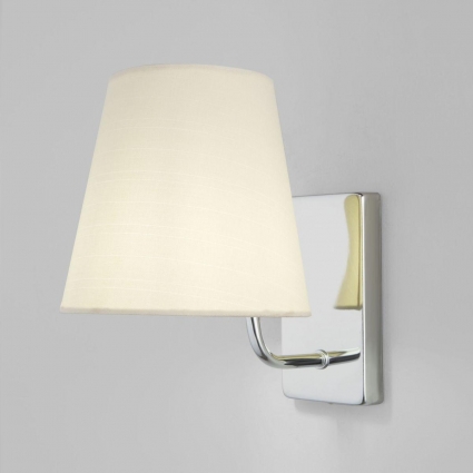 Бра Eurosvet Amaretto 60155/1 хром в стиле модерн, цвет бежевый, мощность 40 Вт