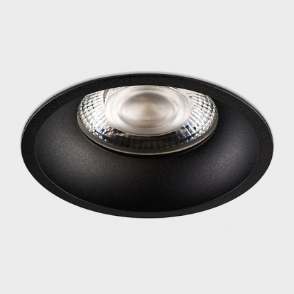 Встраиваемый светодиодный светильник Italline IT08-8032 black 4000K в современном стиле, цвет черный