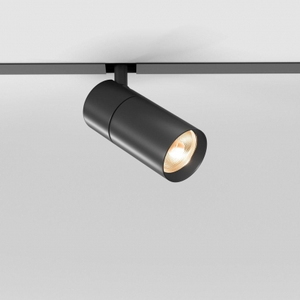 Трековый светодиодный светильник Elektrostandard Slim Magnetic 85011/01 a067378 в современном стиле, цвет черный