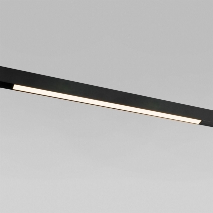 Трековый светодиодный светильник Elektrostandard Slim Magnetic 85034/01 a067375 в современном стиле, цвет черный