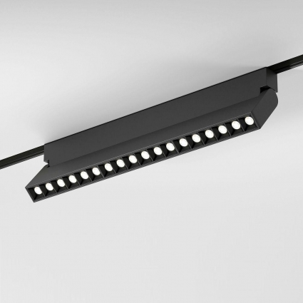 Трековый светодиодный светильник Elektrostandard Slim Magnetic 85196/01 a066588 в современном стиле, цвет черный