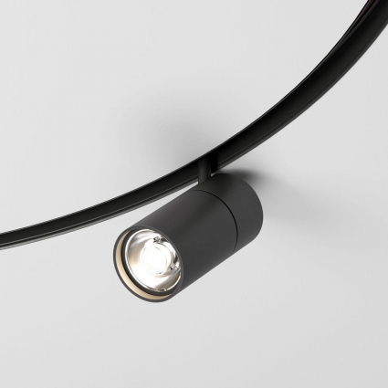 Трековый светодиодный светильник Elektrostandard Slim Magnetic Comfi 85190/01 a066518 в современном стиле, цвет черный