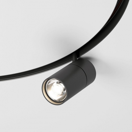Трековый светодиодный светильник Elektrostandard Slim Magnetic Comfi 85187/01 a066515 в современном стиле, цвет черный